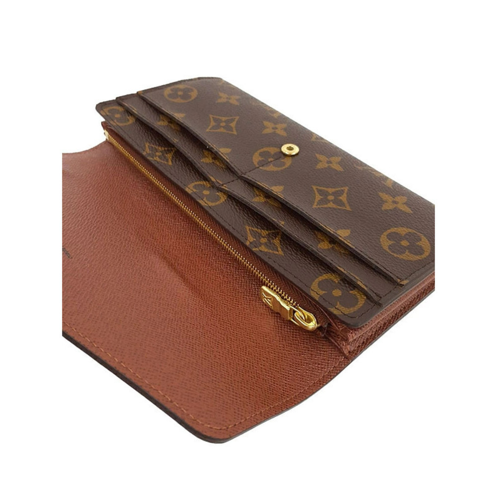 Louis Vuitton Monogram Portefeuille Sarah Bi fold Long Wallet - Picture 4 of 5